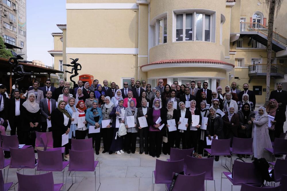 25 02 15_EES helps advance the skills of Egyptian professionals_Group photo