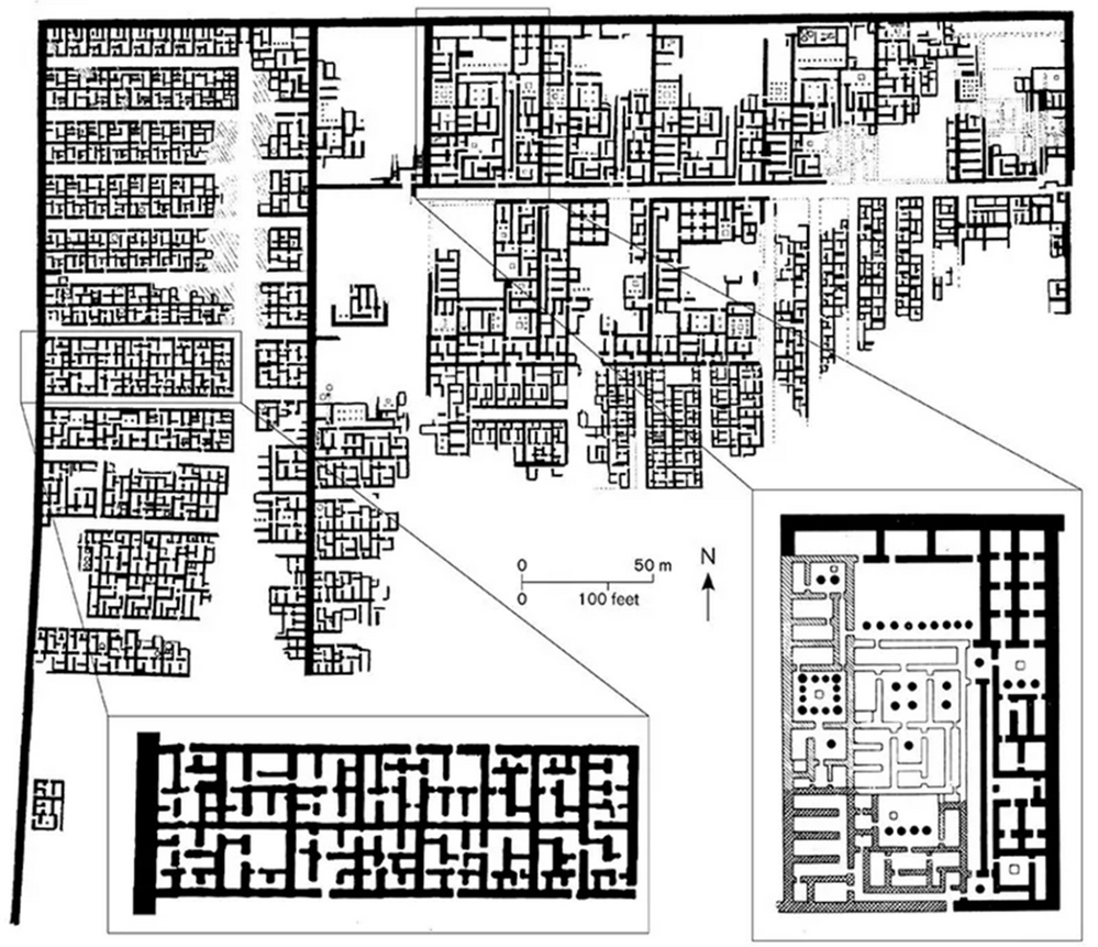 Clayton_Middle Egyptian Text Reading_Lahun plan