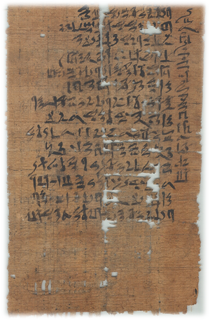 Clayton_Middle Egyptian Text Reading_Lahun Papyrus portrait