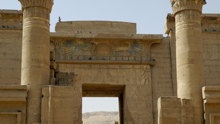 de la Bedoyere_The Fall of Egypt and the Rise of Rome_Medinet Habu Small Temple gate