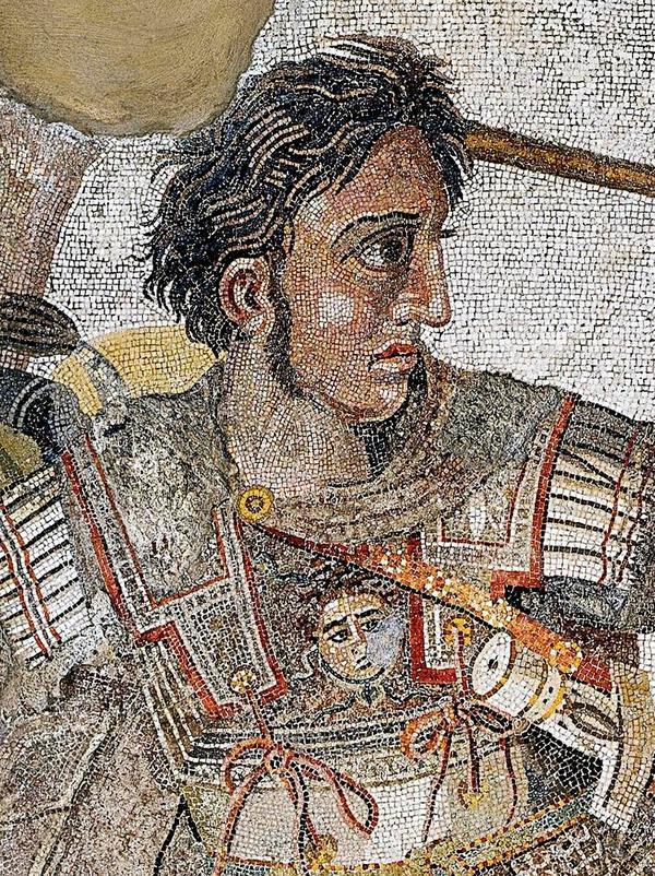 Nielson_Pharaoh at War II_Alexander the Great_The Alexander Mosaic_Battle of Issus Mosaic_House of the Faun_Pompeii