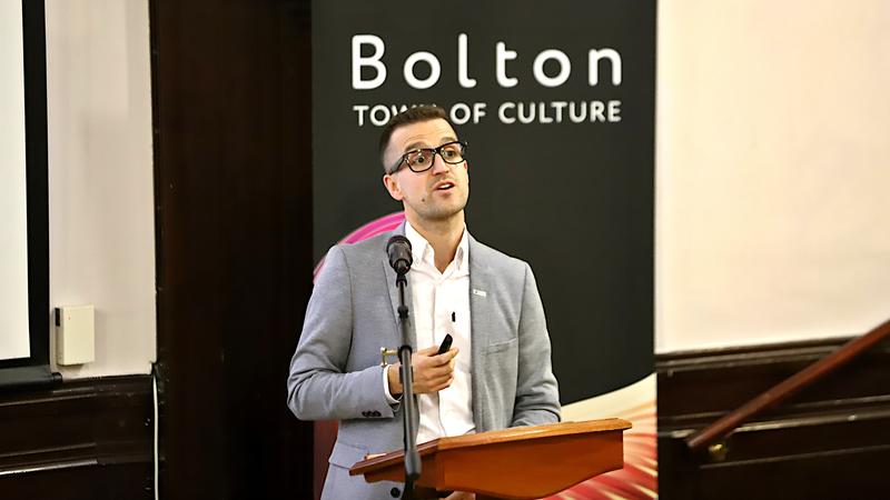 24 06 BoltonMuseum - CG presenting.JPG